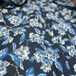 Floral Perry Ellis shirt.